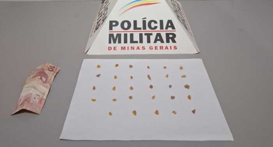 Homem é preso por tráfico de drogas no bairro Jovina de Oliveira, em Campina Verde